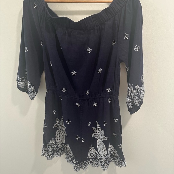 Farm Rio Embroidery Romper - Excellent Condition - Picture 5 of 7